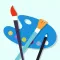Coloring drawing board