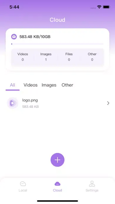 Captures d'écran de Peach Video - Player&Manager