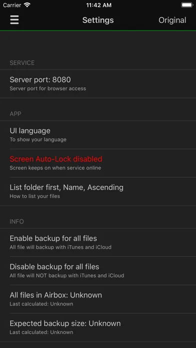 Capturas de tela do AirBox-Your File Manager