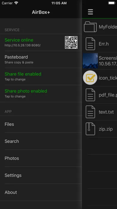 تصاویر AirBox+ Your File Manager