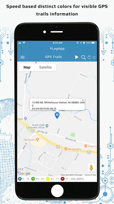 Captures d'écran de YLogApp