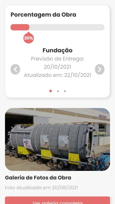 Ảnh chụp màn hình của Doss Engenharia