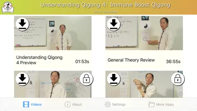 Capturas de tela do Four Seasons Qigong Video