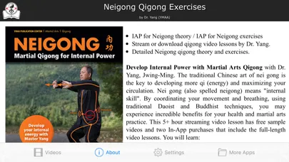 Ảnh chụp màn hình của Neigong Qigong Exercises