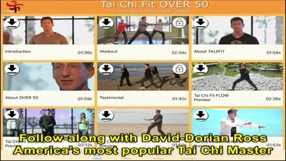 Capturas de pantalla de Tai Chi Fit OVER 50