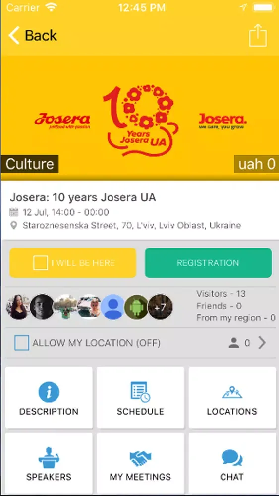 10 years Josera UA 스크린샷