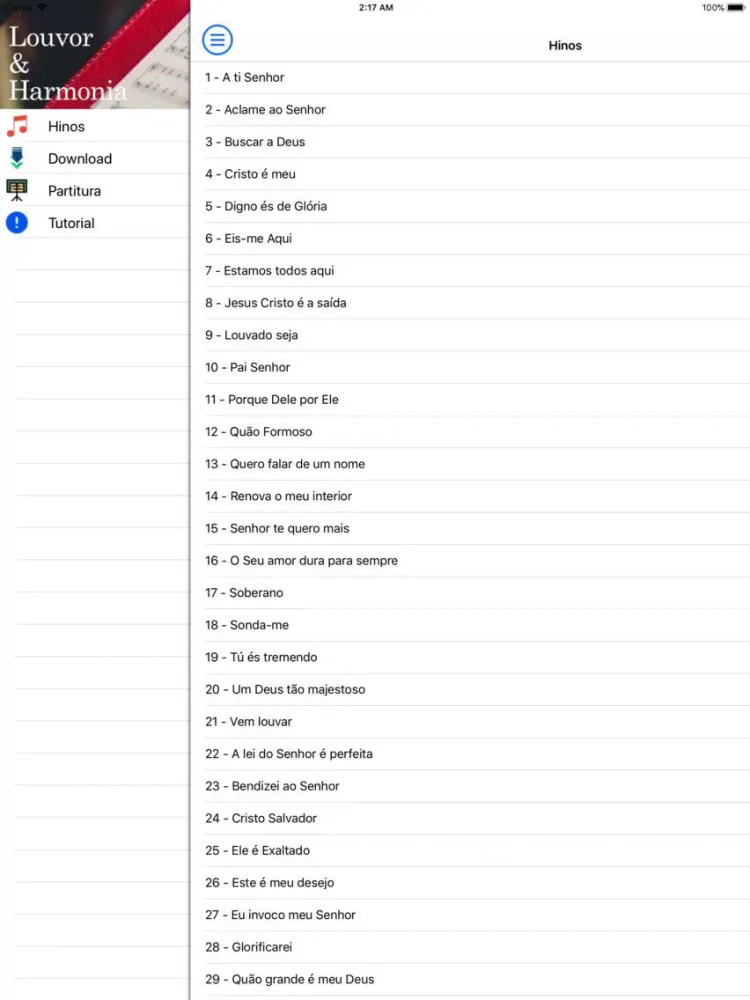 Capturas de pantalla de Louvor & Harmonia iPad 
