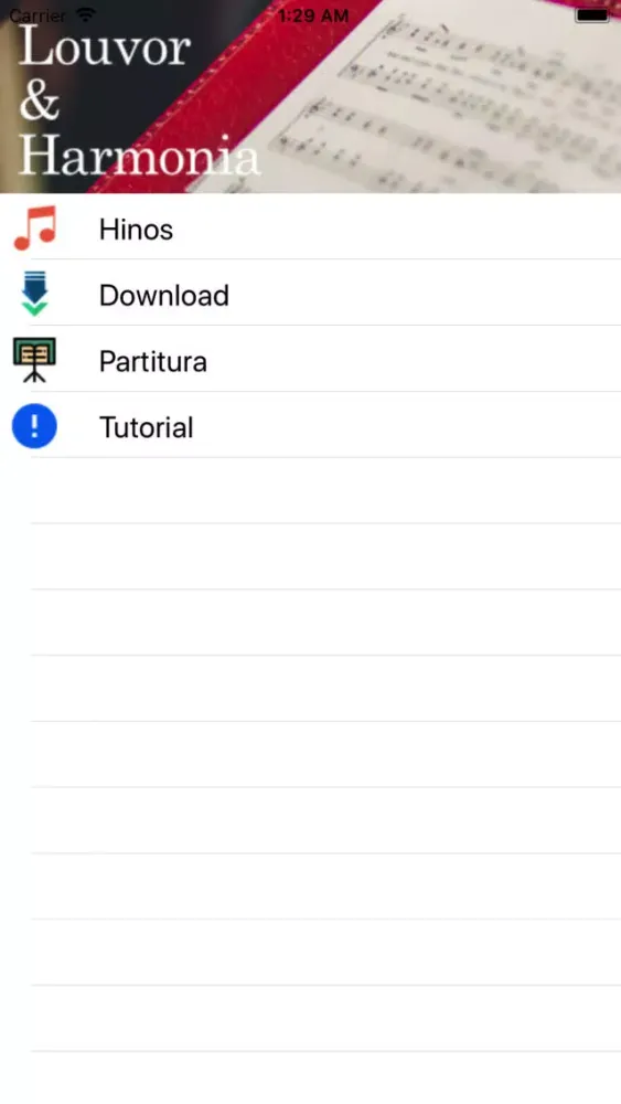 Capturas de pantalla de Louvor & Harmonia