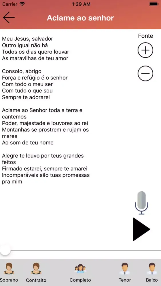Capturas de pantalla de Louvor & Harmonia