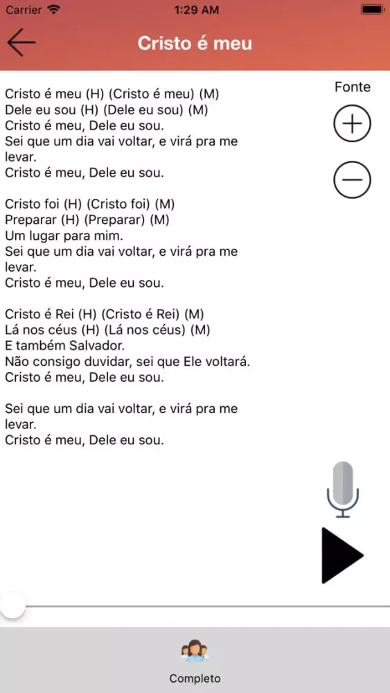 Capturas de pantalla de Louvor & Harmonia