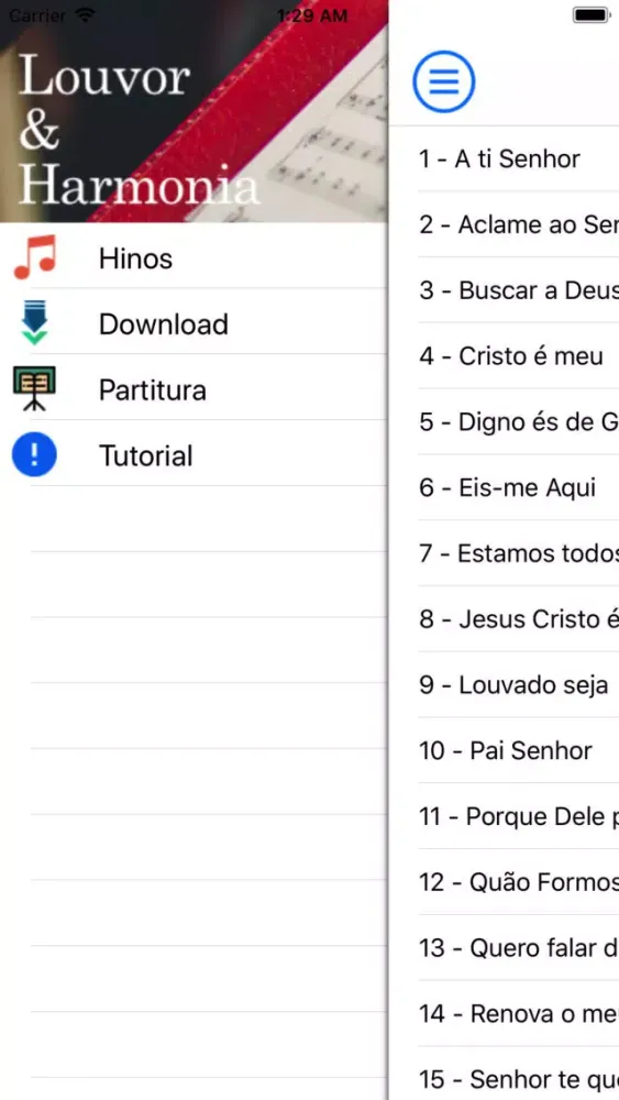 Capturas de pantalla de Louvor & Harmonia