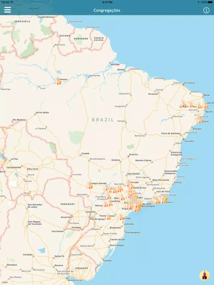 Zrzuty ekranu Igreja de Cristo no Brasil iPad 