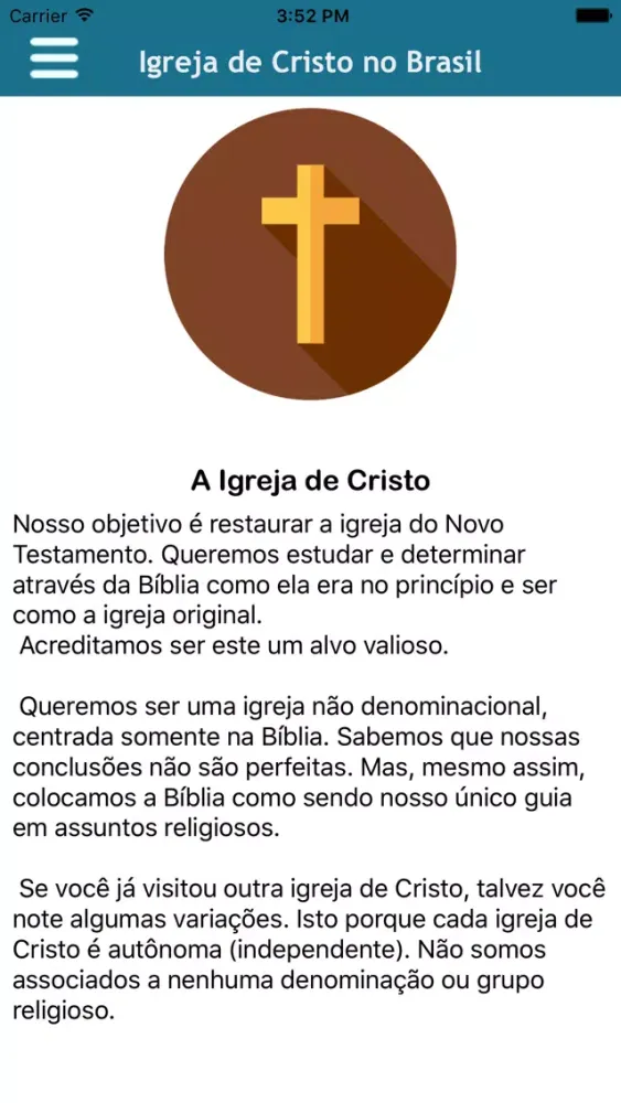 Zrzuty ekranu Igreja de Cristo no Brasil
