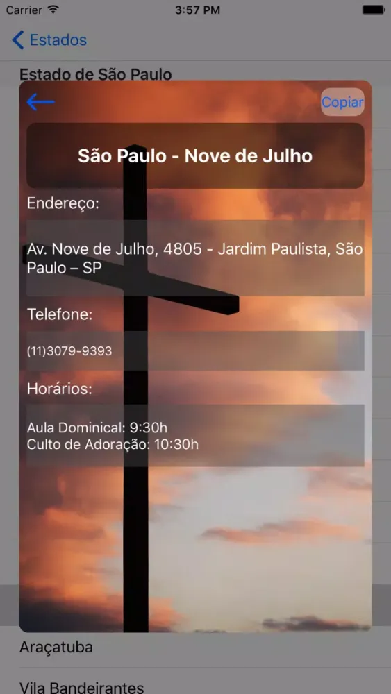 Zrzuty ekranu Igreja de Cristo no Brasil