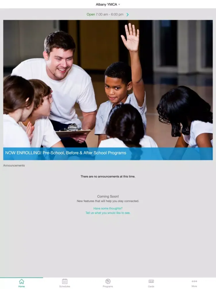 YMCA of the East Bay iPad  Screenshots