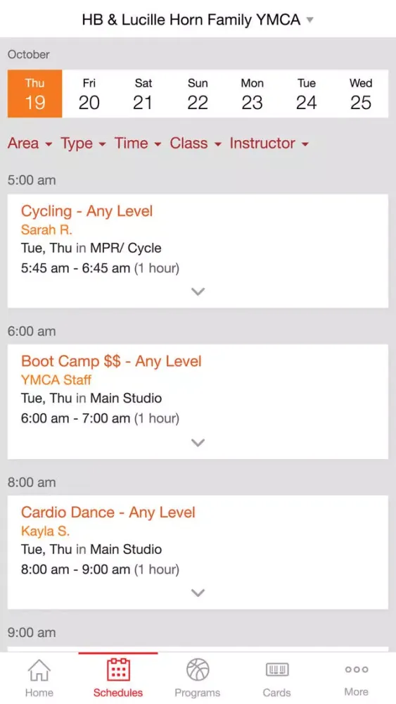 YMCA of Central New Mexico Screenshots