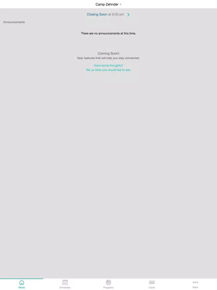 The Community YMCA iPad 应用截图