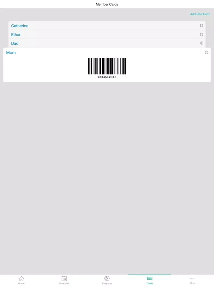 The Community YMCA iPad 应用截图