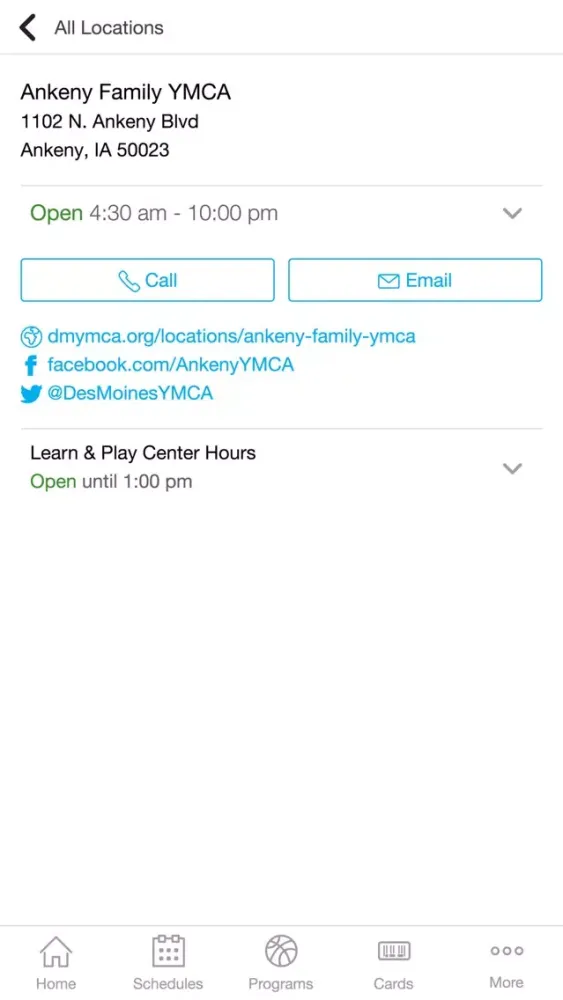 YMCA of Greater Des Moines应用截图