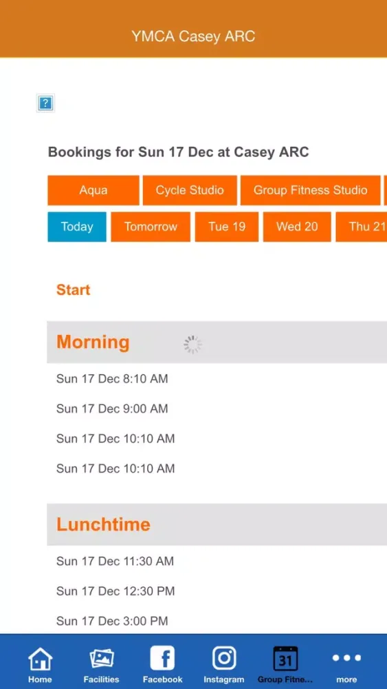 Screenshot di Casey ARC Member App