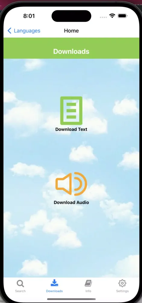 Ảnh chụp màn hình của DRR Terminology App SL Update