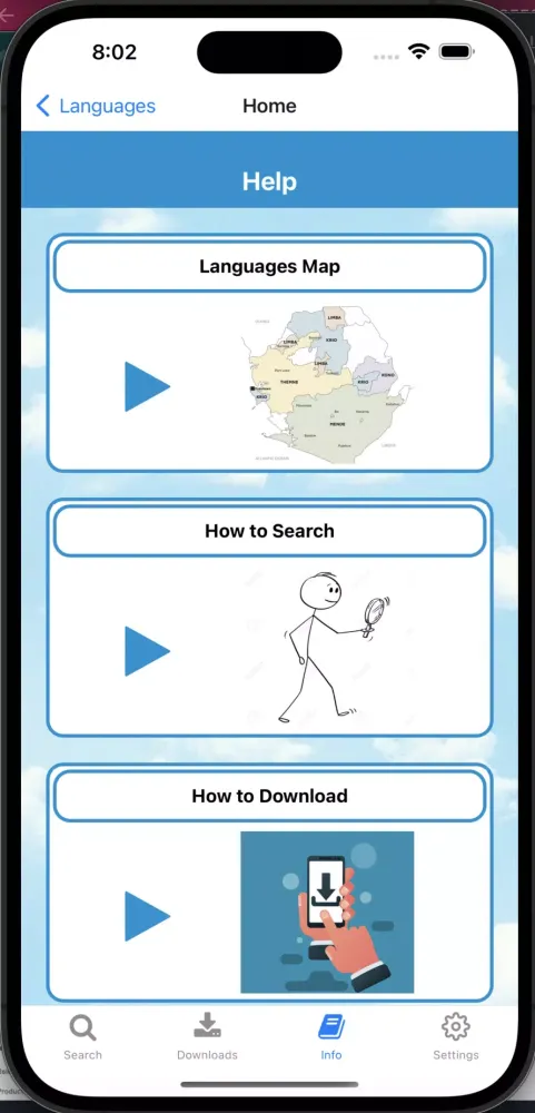 Ảnh chụp màn hình của DRR Terminology App SL Update