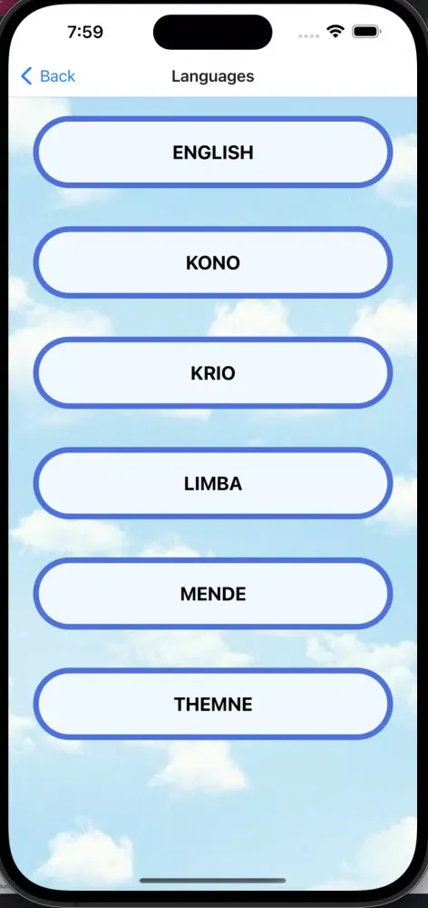 Ảnh chụp màn hình của DRR Terminology App SL Update