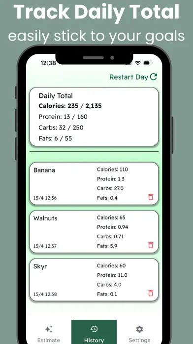 Macro Cado: AI Calorie Scanner 스크린샷