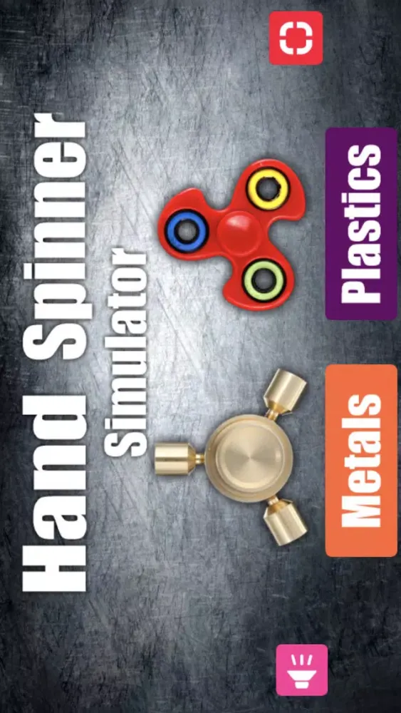 Hand Spinner Simulator. 스크린샷