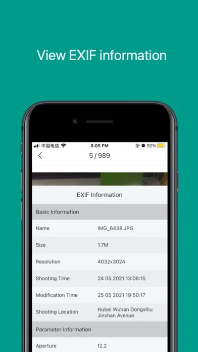 Скриншоты Top Compressor- EXIF Editor