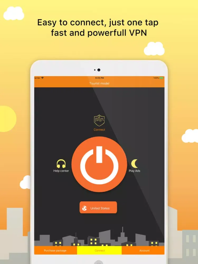Starry VPN- hotspot for iphone iPad  スクリーンショット