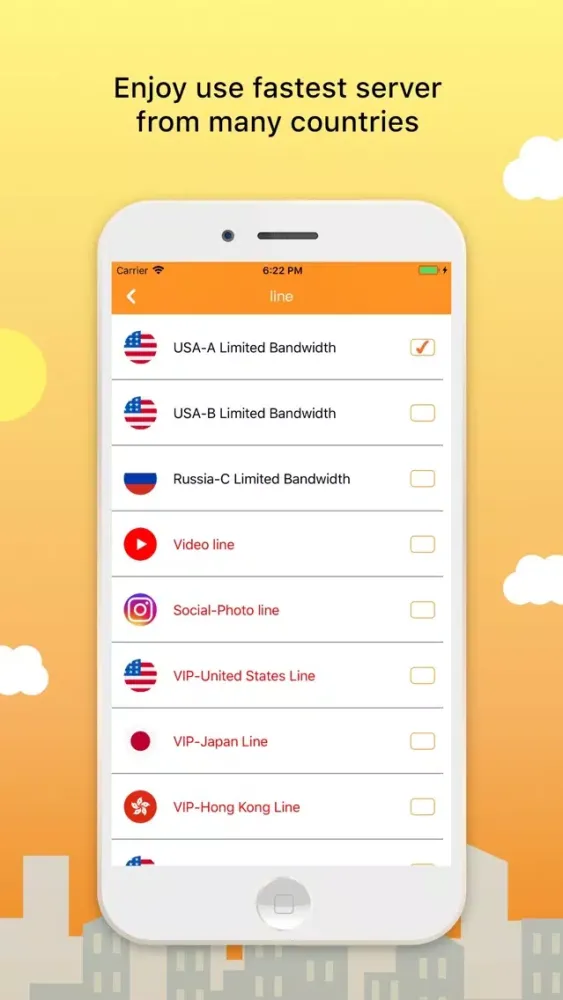 Starry VPN- hotspot for iphone スクリーンショット