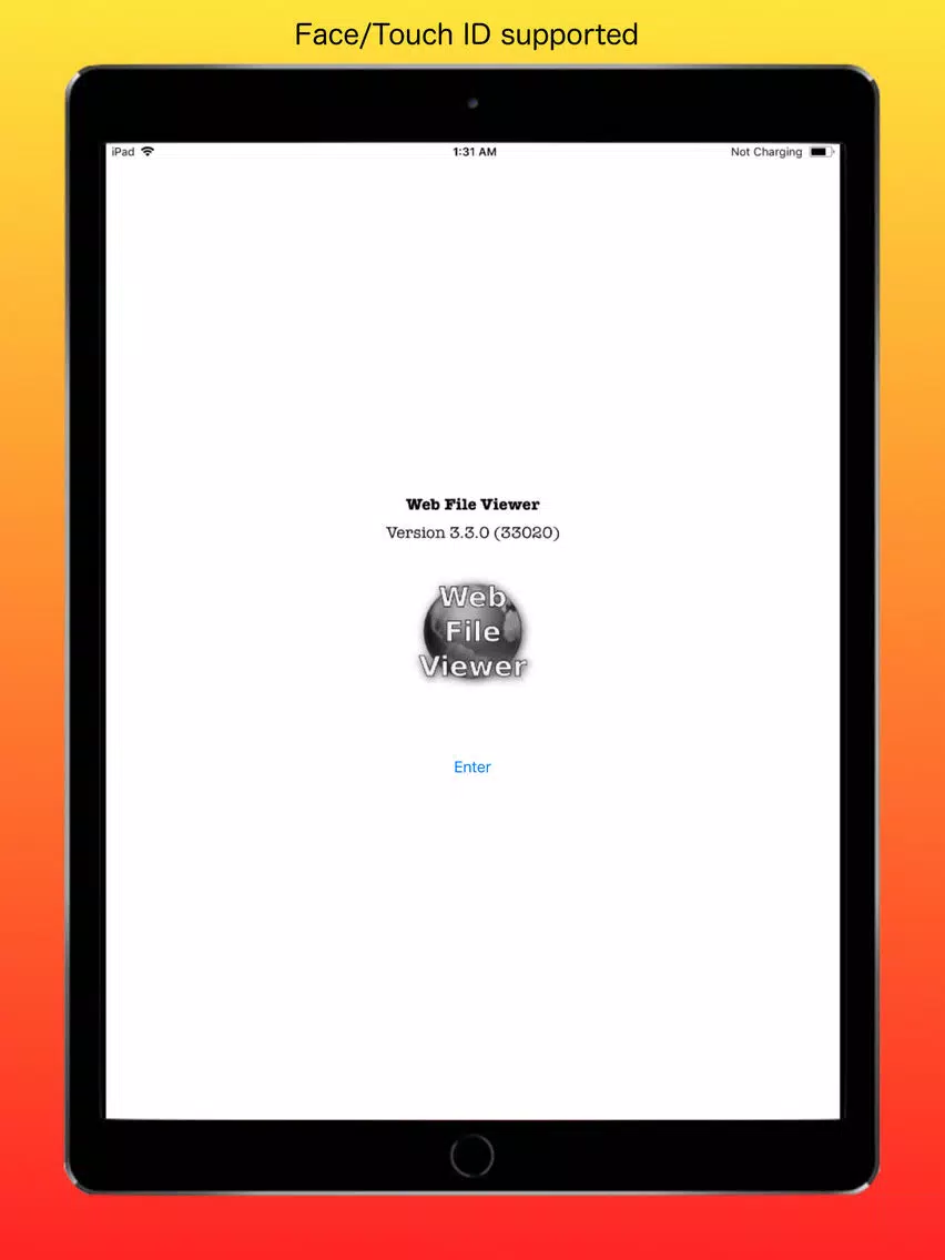 ภาพหน้าจอของ Web File Viewer iPad 