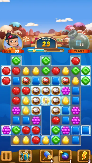 CandySweetStory:Match-3 Puzzle Screenshots