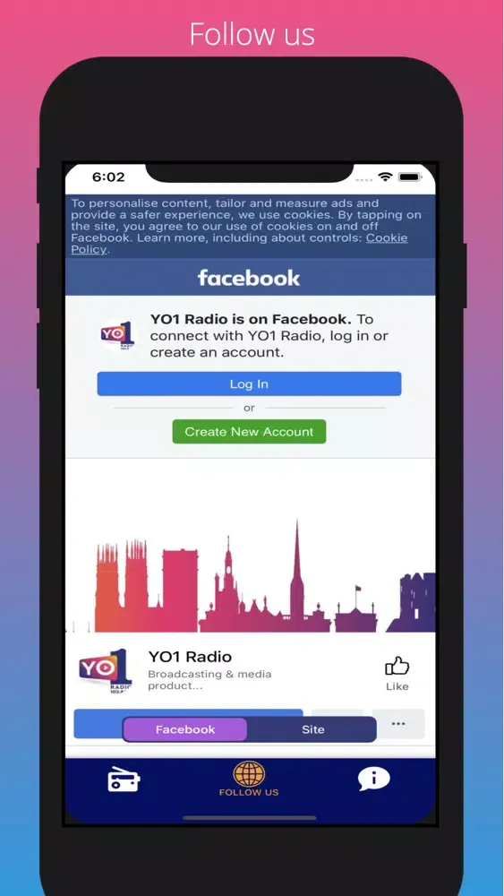 ภาพหน้าจอของ YO1 YORK