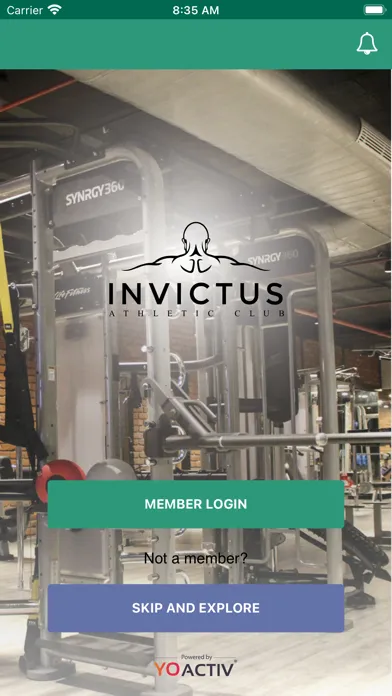 Invictus Athletic Club स्क्रीनशॉट
