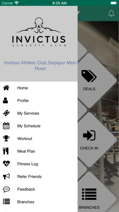 Invictus Athletic Club स्क्रीनशॉट