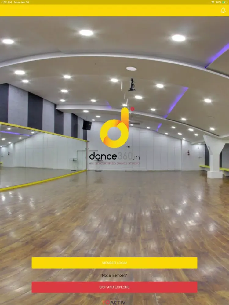 Dance360 iPad  স্ক্রিনশট