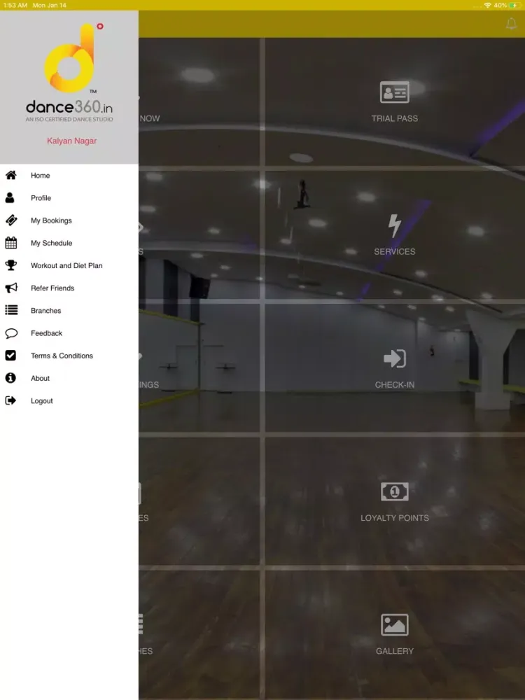 Dance360 iPad  স্ক্রিনশট