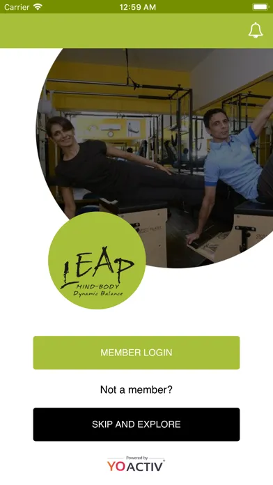 Leap Wellness Studio Screenshots