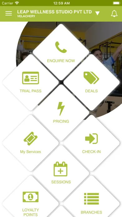Leap Wellness Studio Screenshots