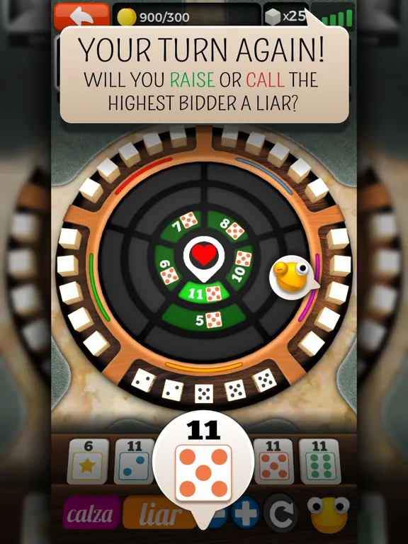 Liars Dice Online Multiplayer iPad  Screenshots