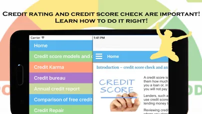 Screenshot di Credit Rating and Credit Check