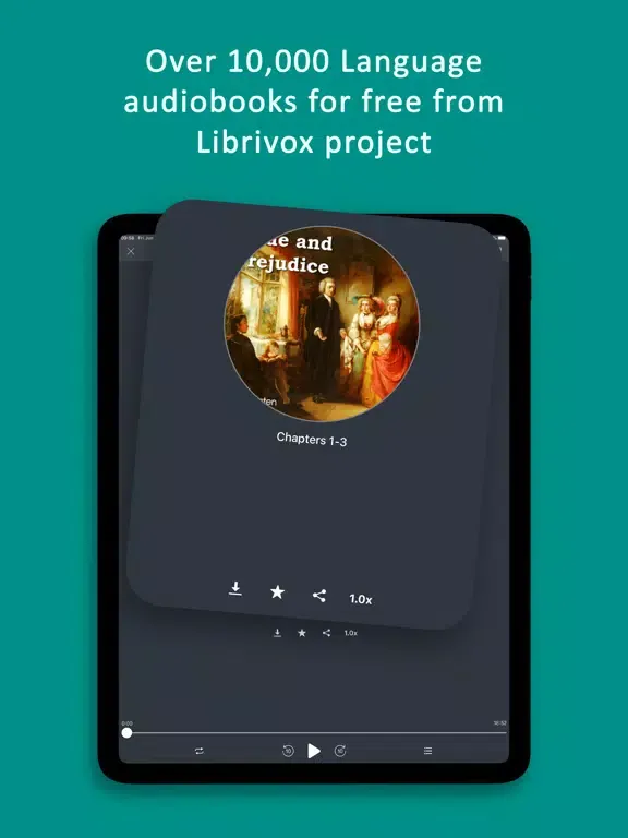 Audio Books from Librivox iPad  Ekran Görüntüleri