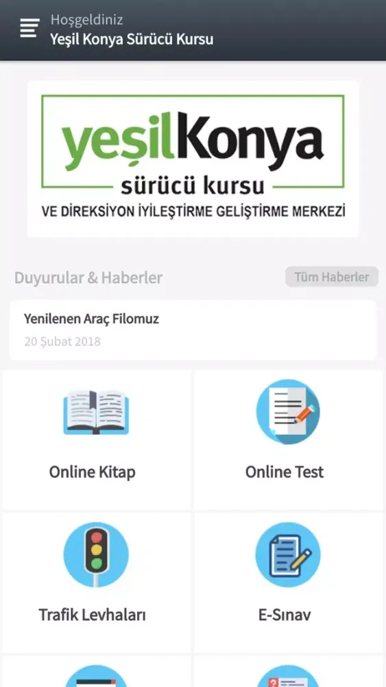 ภาพหน้าจอของ Yeşil Konya Sürücü Kursu