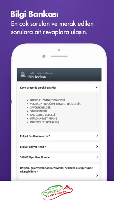 Fıstık Sürücü Kursu應用截圖