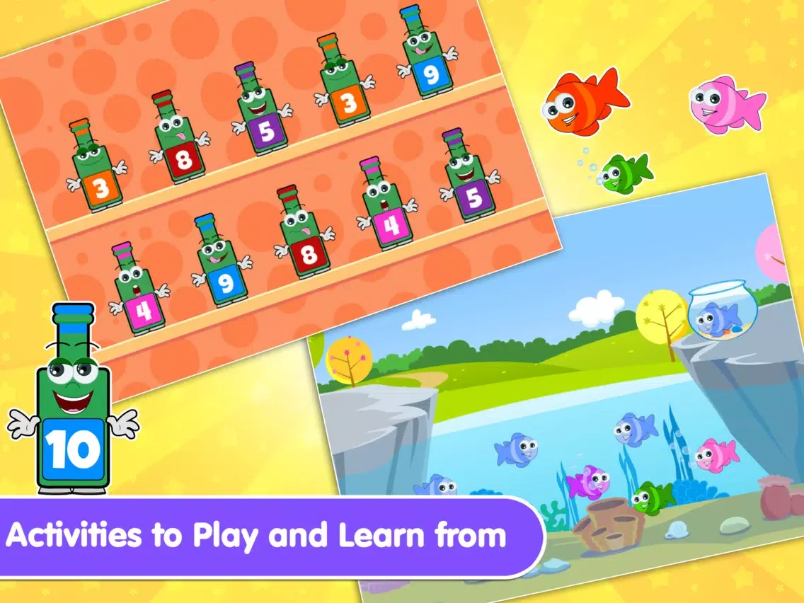 HooplaKidz Nursery Rhyme Activities iPad Screenshots