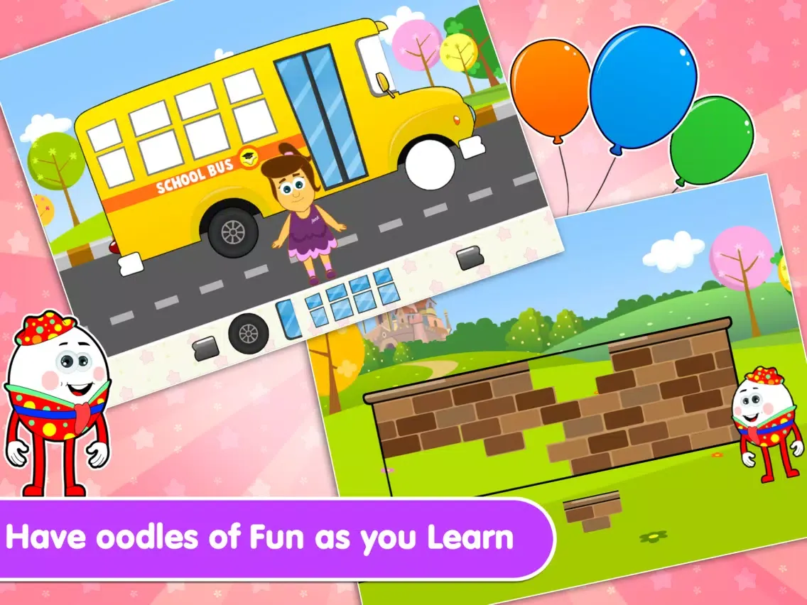 HooplaKidz Nursery Rhyme Activities iPad Screenshots