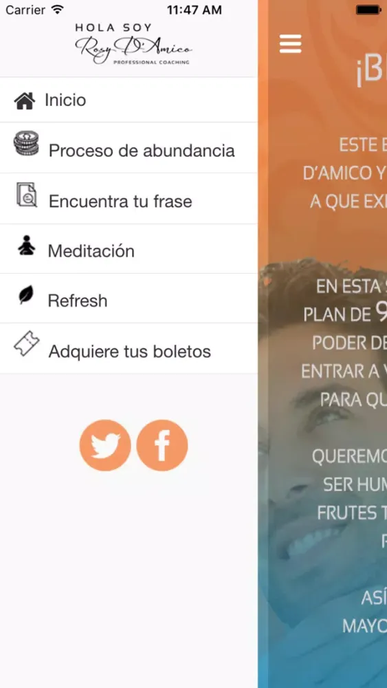Capturas de pantalla de Rosy D'Amico