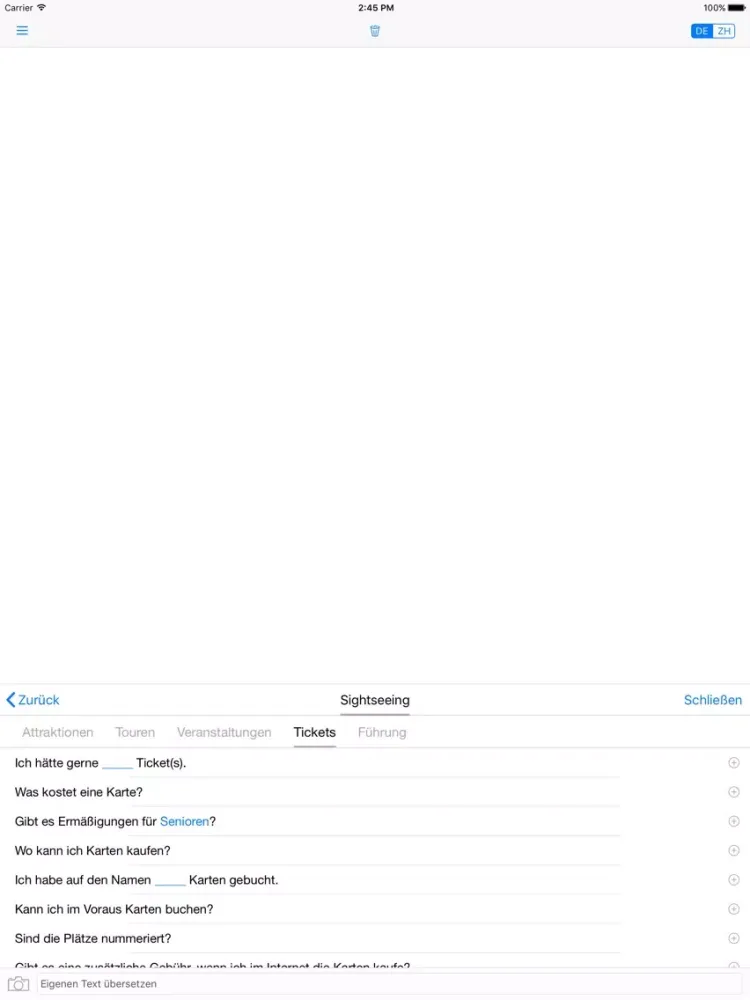 تصاویر Yocoy: Intelligenter Übersetzer Deutsch-Chinesisch iPad 